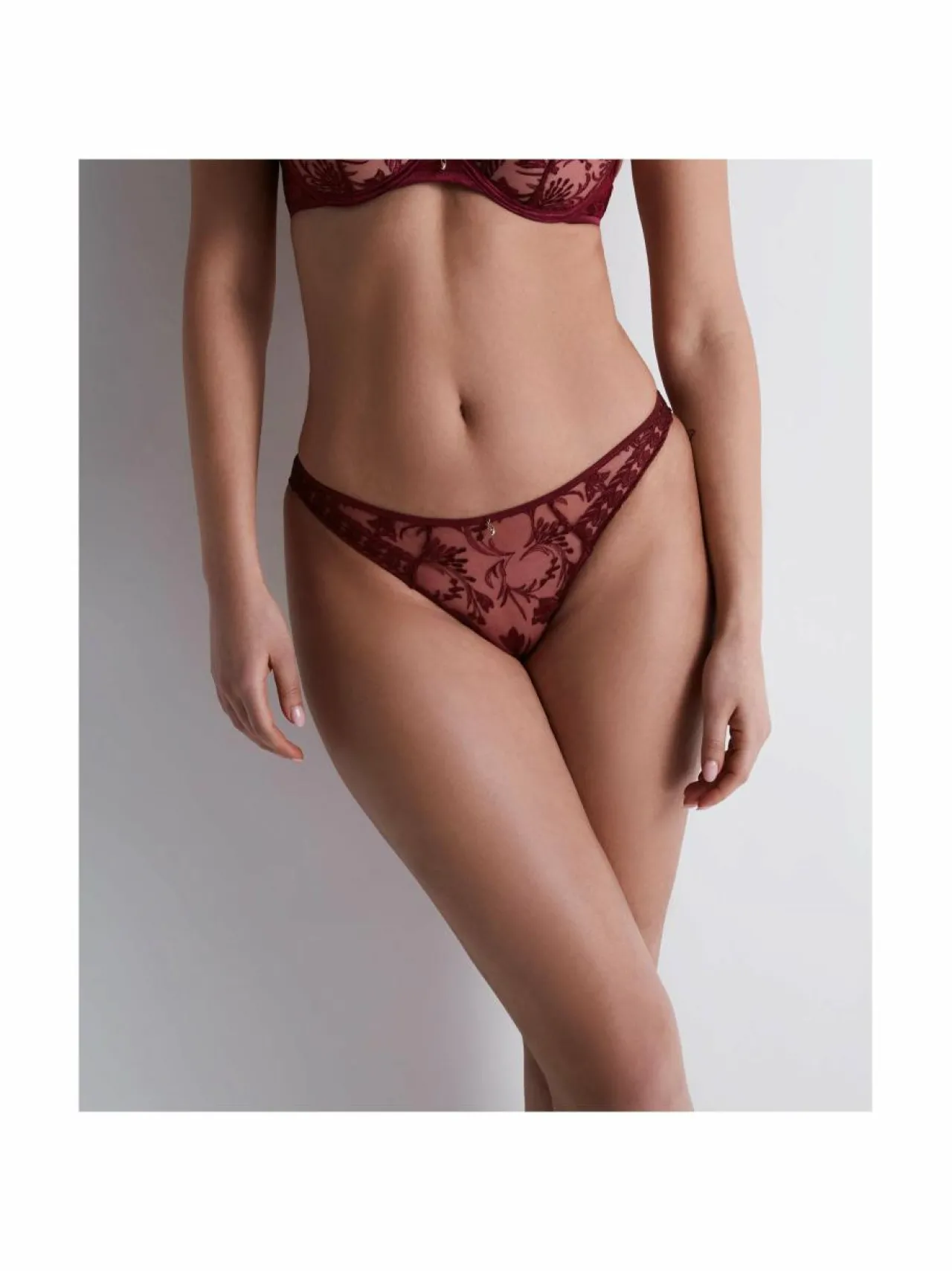 Alusvaatteet & -Asut<Aubade Magnetic Spell Italian Brief -alushousut GRIMSON RED