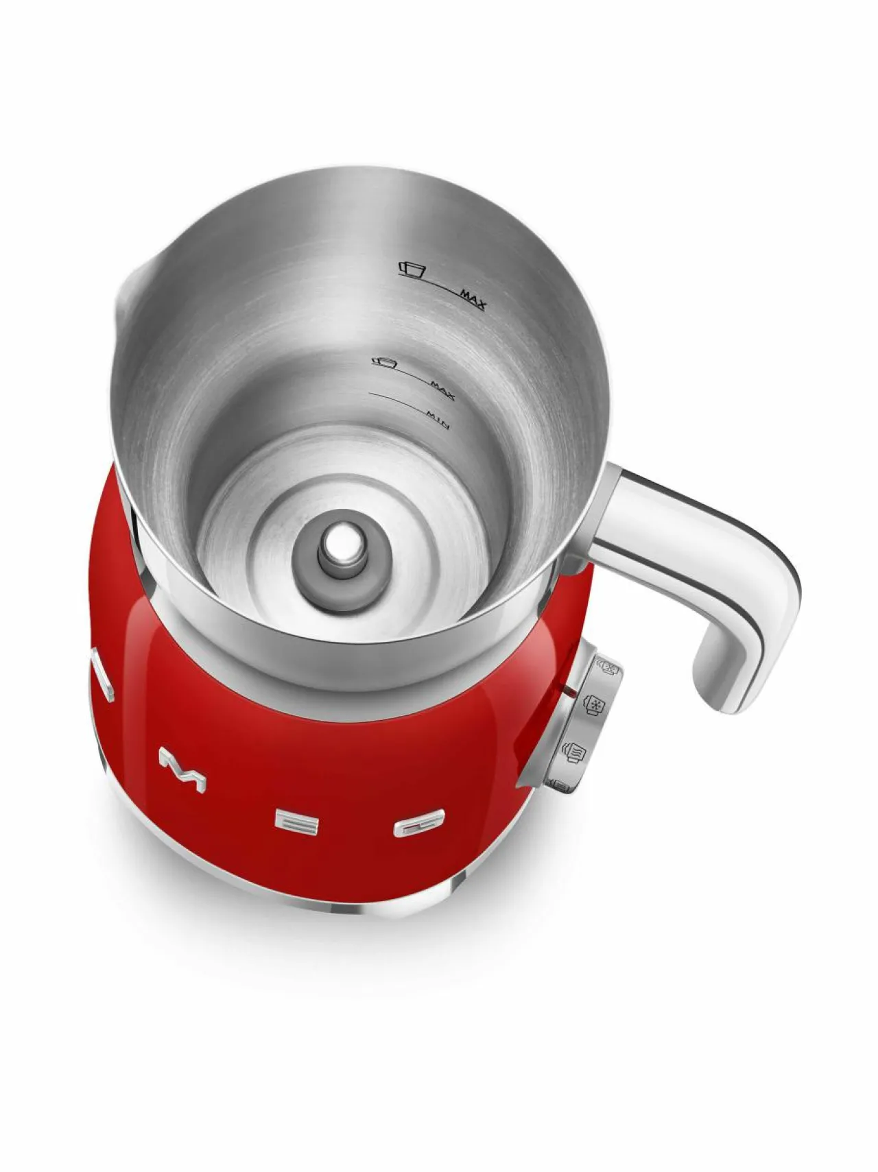 Kahvin- & Vedenkeittimet<Smeg Maidonvaahdotin RED