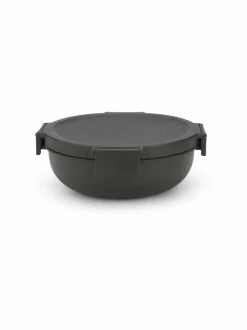 Grillit & Grillitarvikkeet<Brabantia Make & Take -salaattikulho 1,3 l DARK GREY