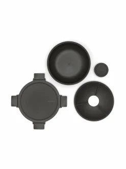 Grillit & Grillitarvikkeet<Brabantia Make & Take -salaattikulho 1,3 l DARK GREY