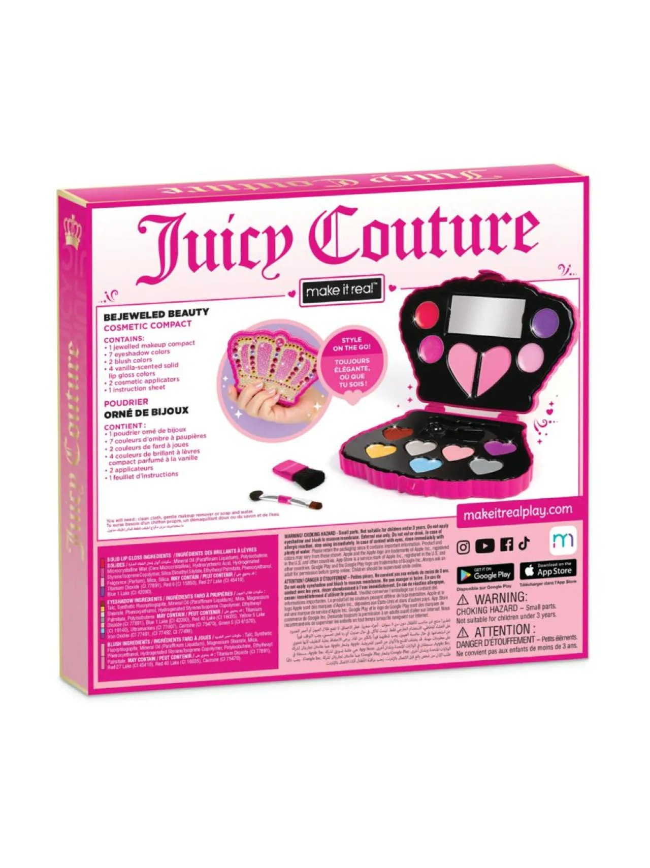 JUICY COUTURE MAKE IT REAL meikkipaletti Bejeweled Beauty^ Luovuus & Oppiminen