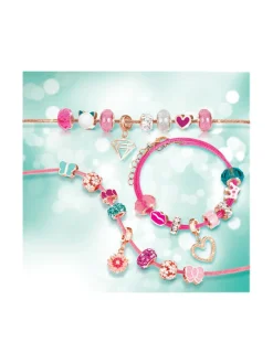 Luovuus & Oppiminen<MAKE IT REAL Think pink -rannekorujen valmistussetti