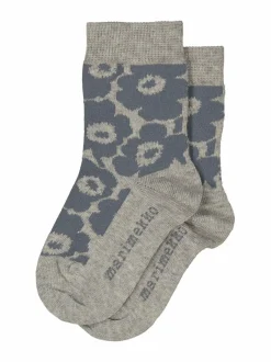 Sukat & Sukkahousut<Marimekko Makeinen Unikko Tone -nilkkasukat 099 GREY