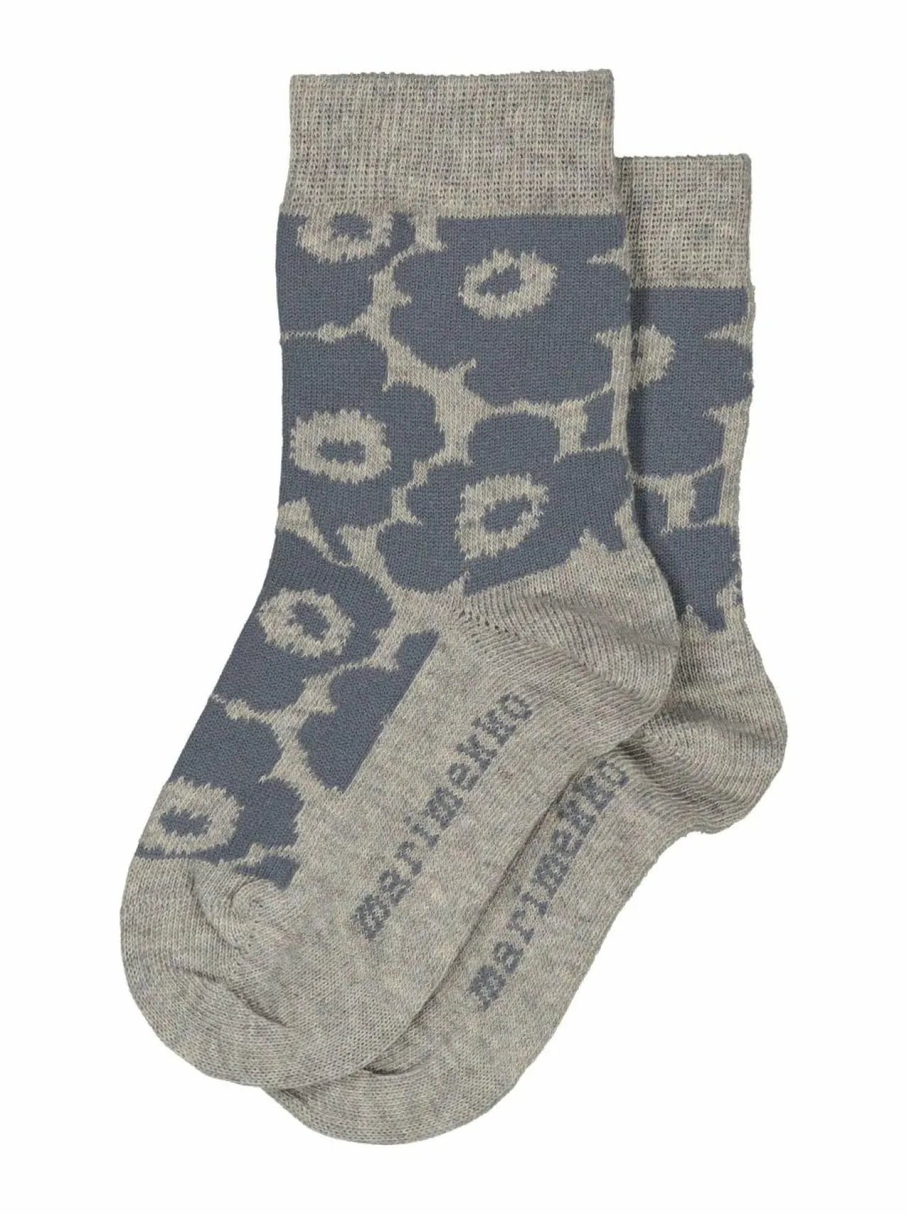 Sukat & Sukkahousut<Marimekko Makeinen Unikko Tone -nilkkasukat 099 GREY