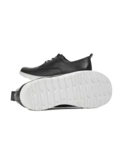Kävelykengät & Loaferit<Pomar MALVA Naisten Lite-Flex kävelykengät BLACK SOFT NAPPA (WHT BOGNA S)