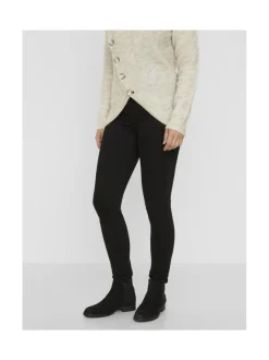 Mamalicious Mllola Slim Black Jeans odotushousut^ Äitiysvaatteet