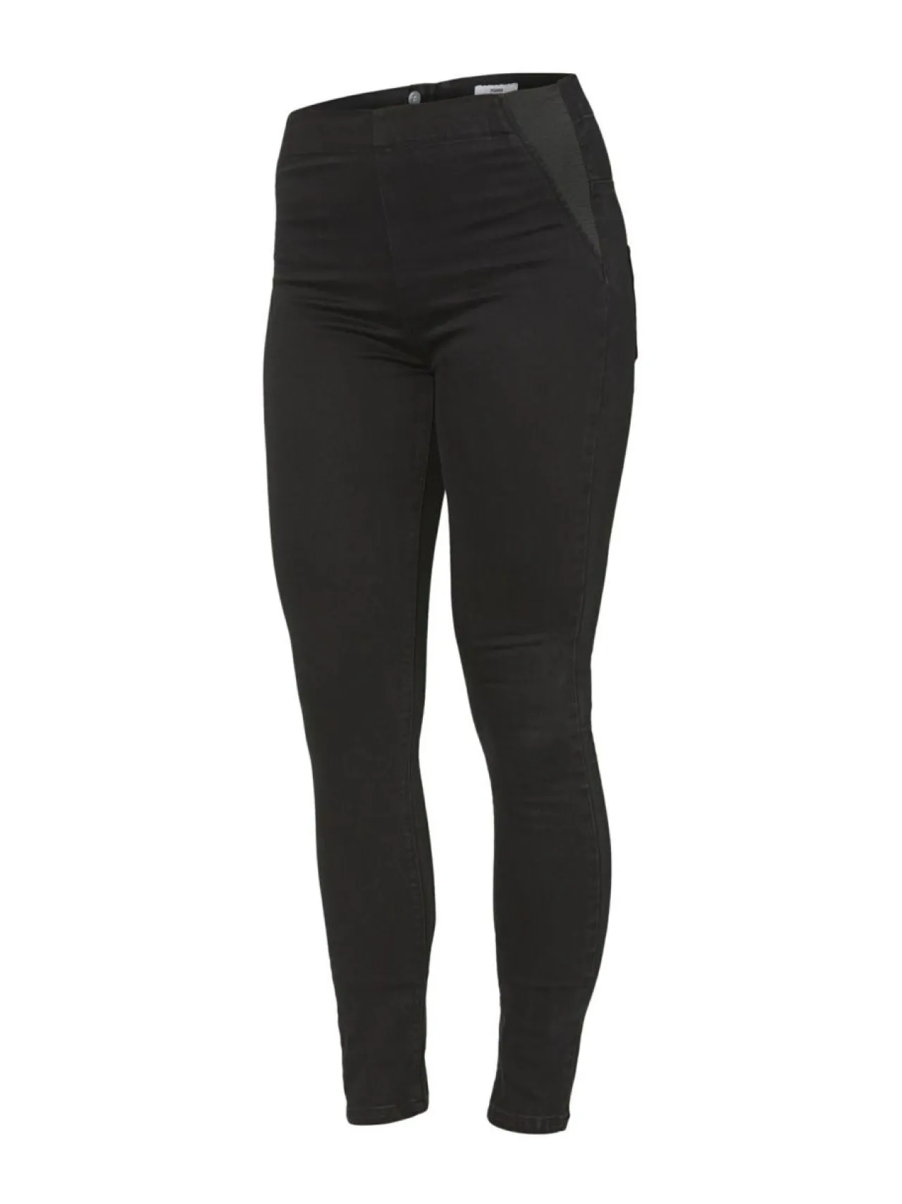 Mamalicious MlLola Slim Black Jeans housut^ Äitiysvaatteet