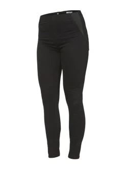 Mamalicious MlLola Slim Black Jeans housut^ Äitiysvaatteet