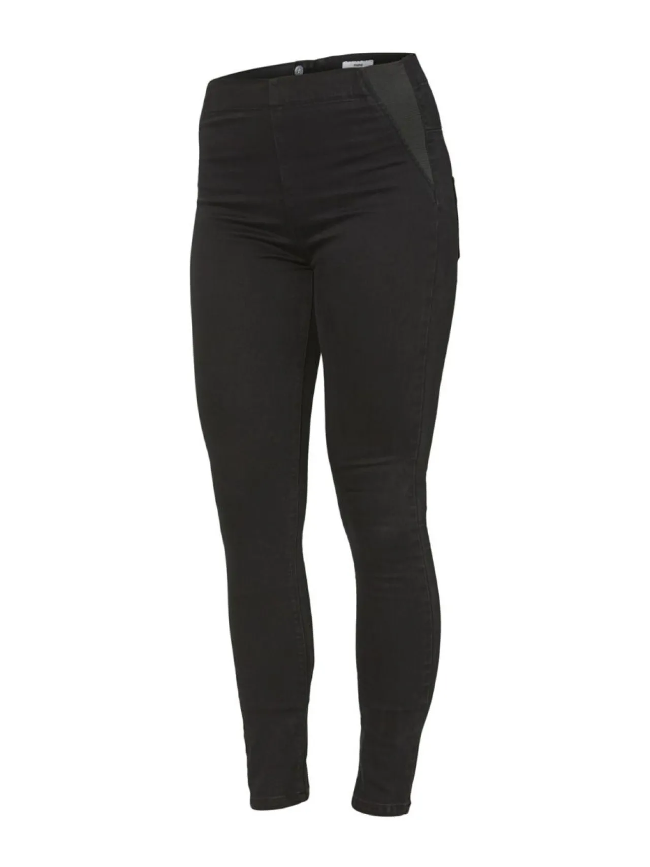 Mamalicious MlLola Slim Black Jeans housut^ Äitiysvaatteet