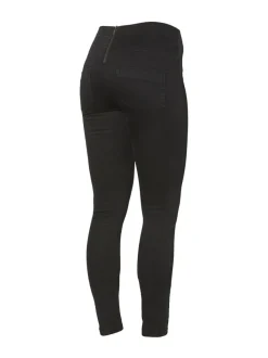 Mamalicious MlLola Slim Black Jeans housut^ Äitiysvaatteet