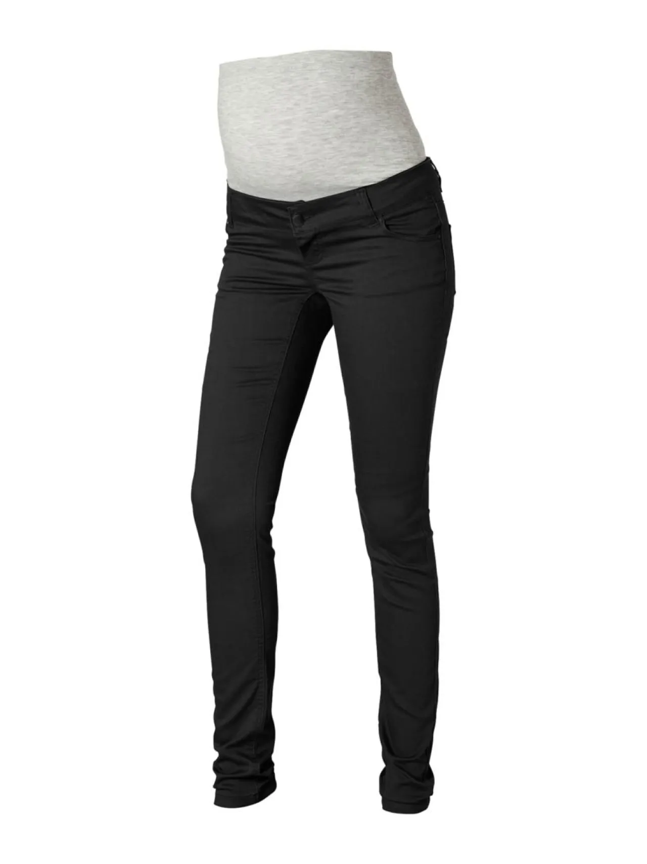 Mamalicious Shelly Black Slim Pants-Noos housut - musta^ Äitiysvaatteet