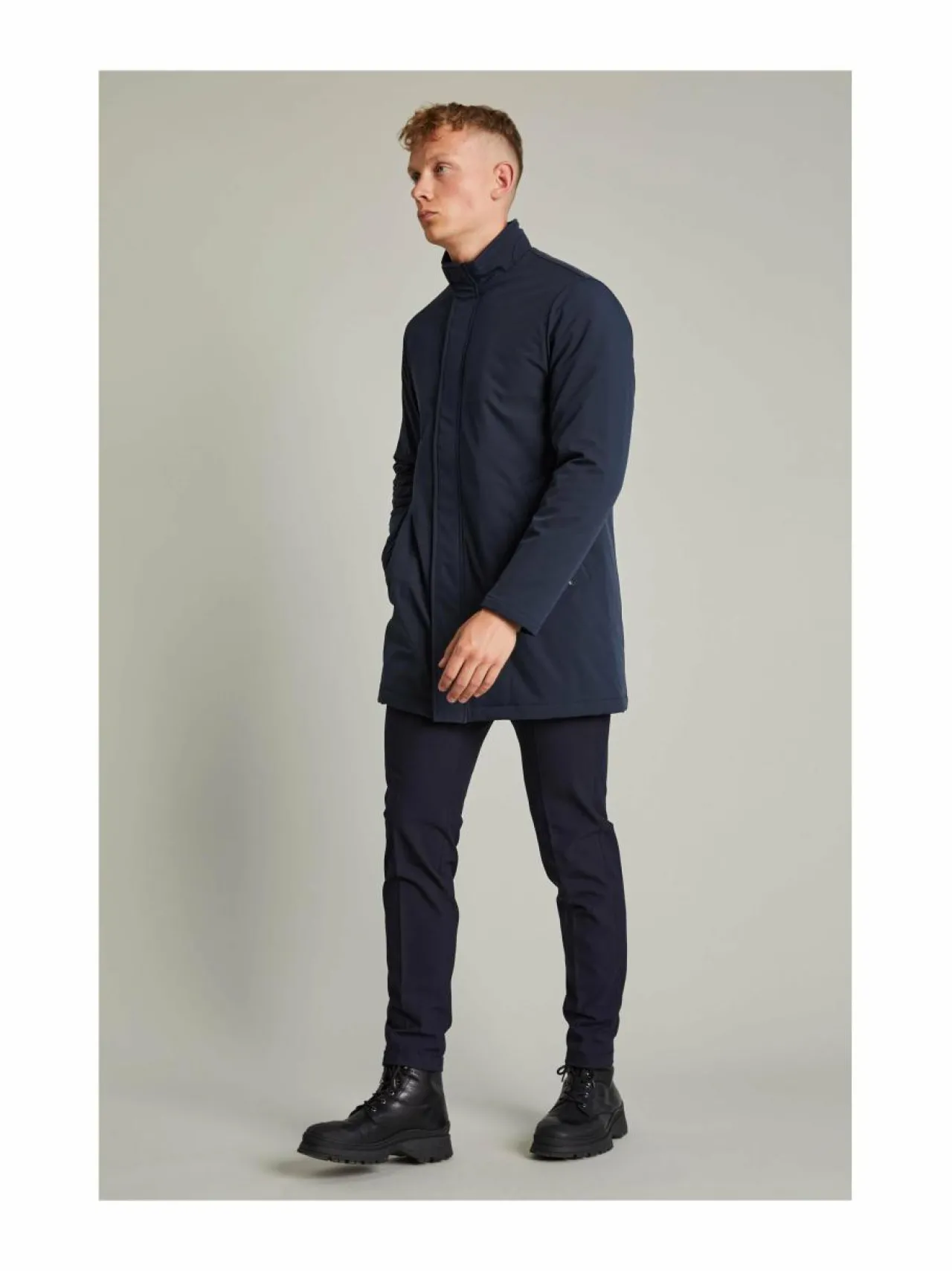 Takit<Matinique Mamiles Slim Fit -takki 194011 DARK NAVY