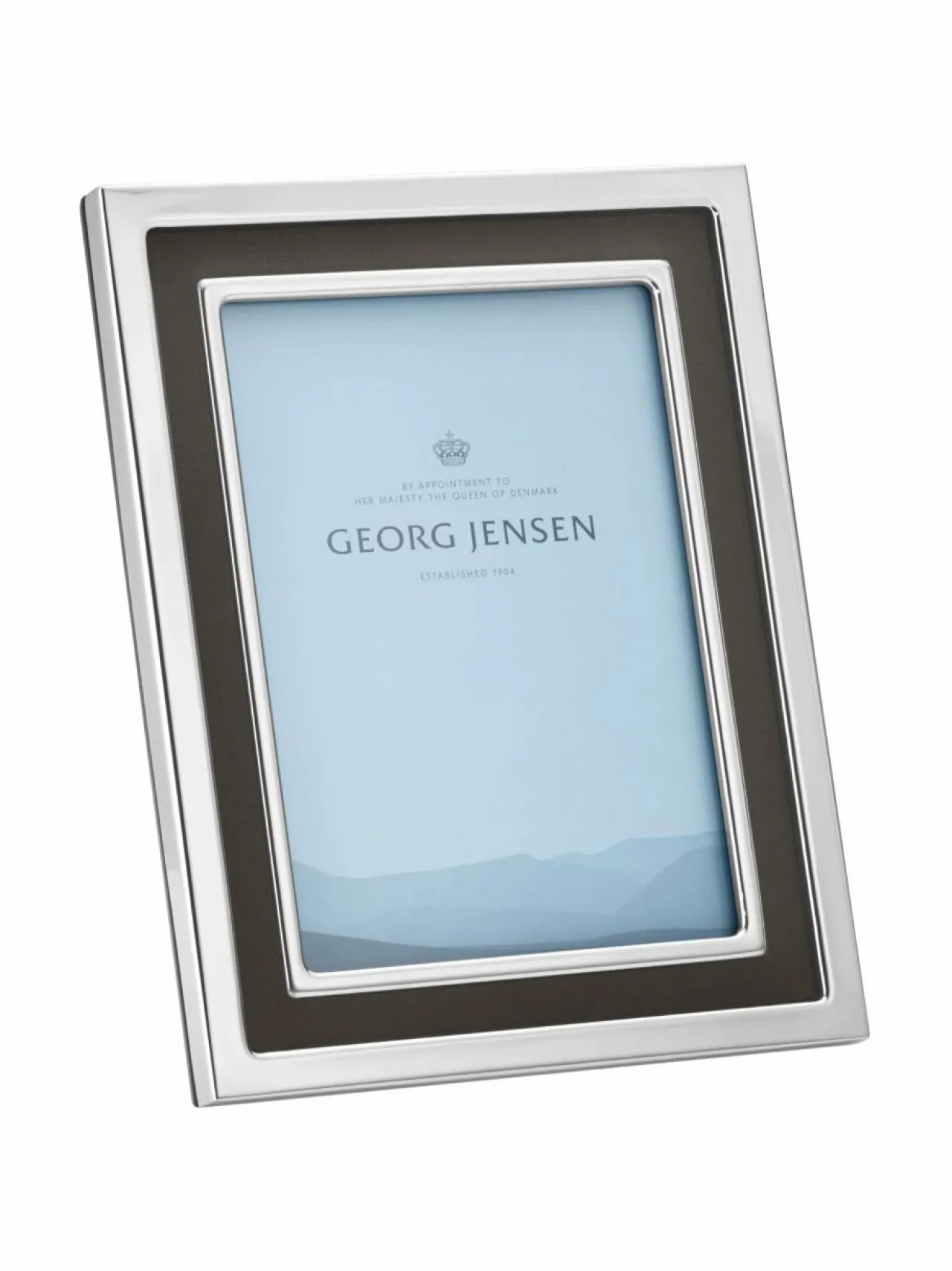 Georg Jensen Manhattan-kehys 13 x 18 cm^ Peilit, Kellot & Kehykset