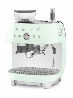 Kahvin- & Vedenkeittimet<Smeg Manuaalinen espressokone PASTEL GREEN