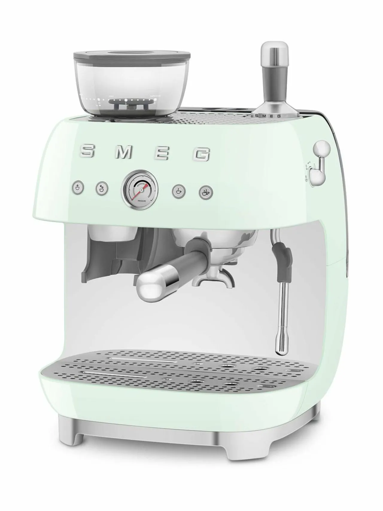 Kahvin- & Vedenkeittimet<Smeg Manuaalinen espressokone PASTEL GREEN