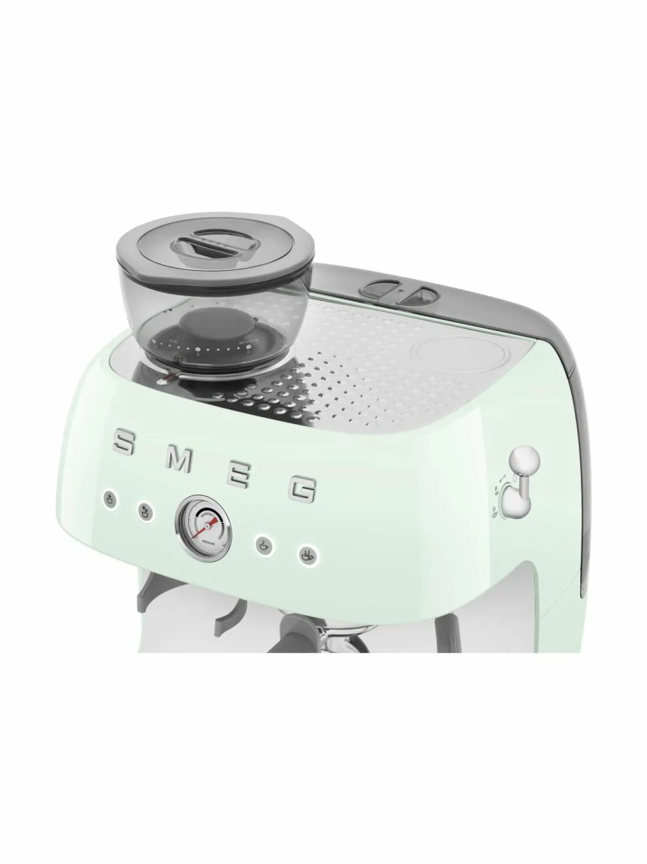Kahvin- & Vedenkeittimet<Smeg Manuaalinen espressokone PASTEL GREEN