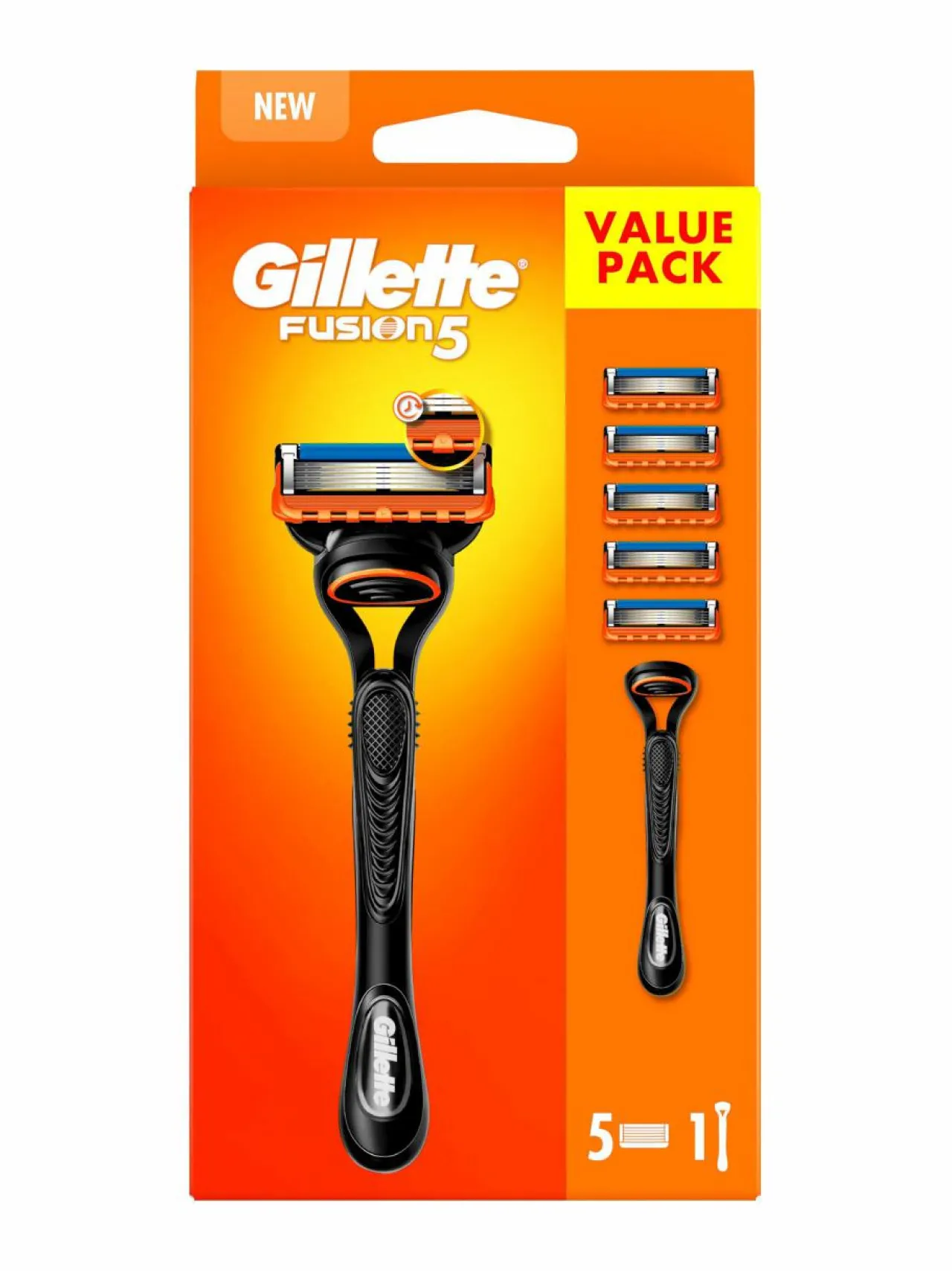 Gillette Manual Shaving Razor -partahöylä+ 4 vaihtoterä^ Kasvojenhoito