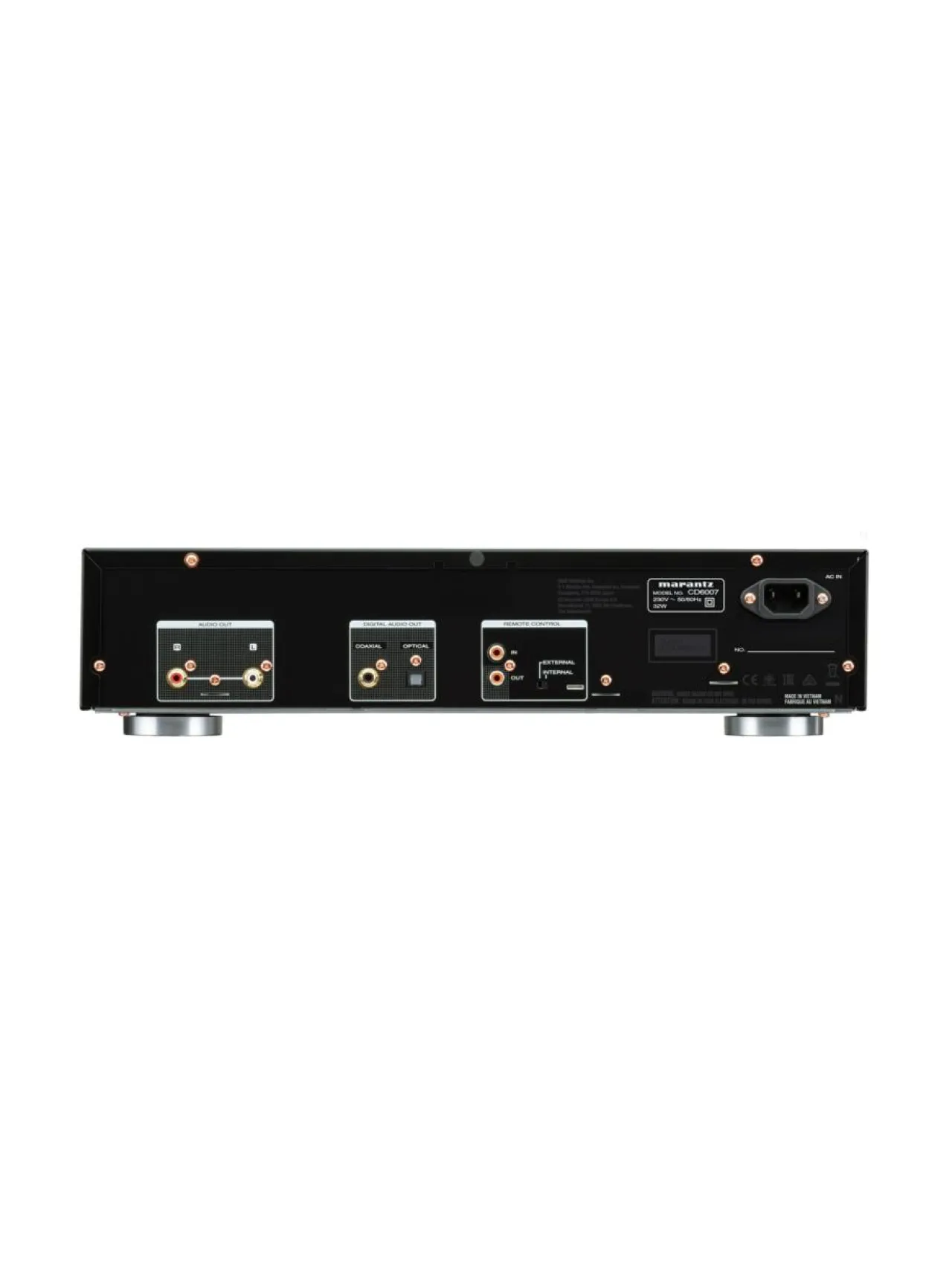 Marantz CD6007 CD-soitin, hopea-kulta^ Audio