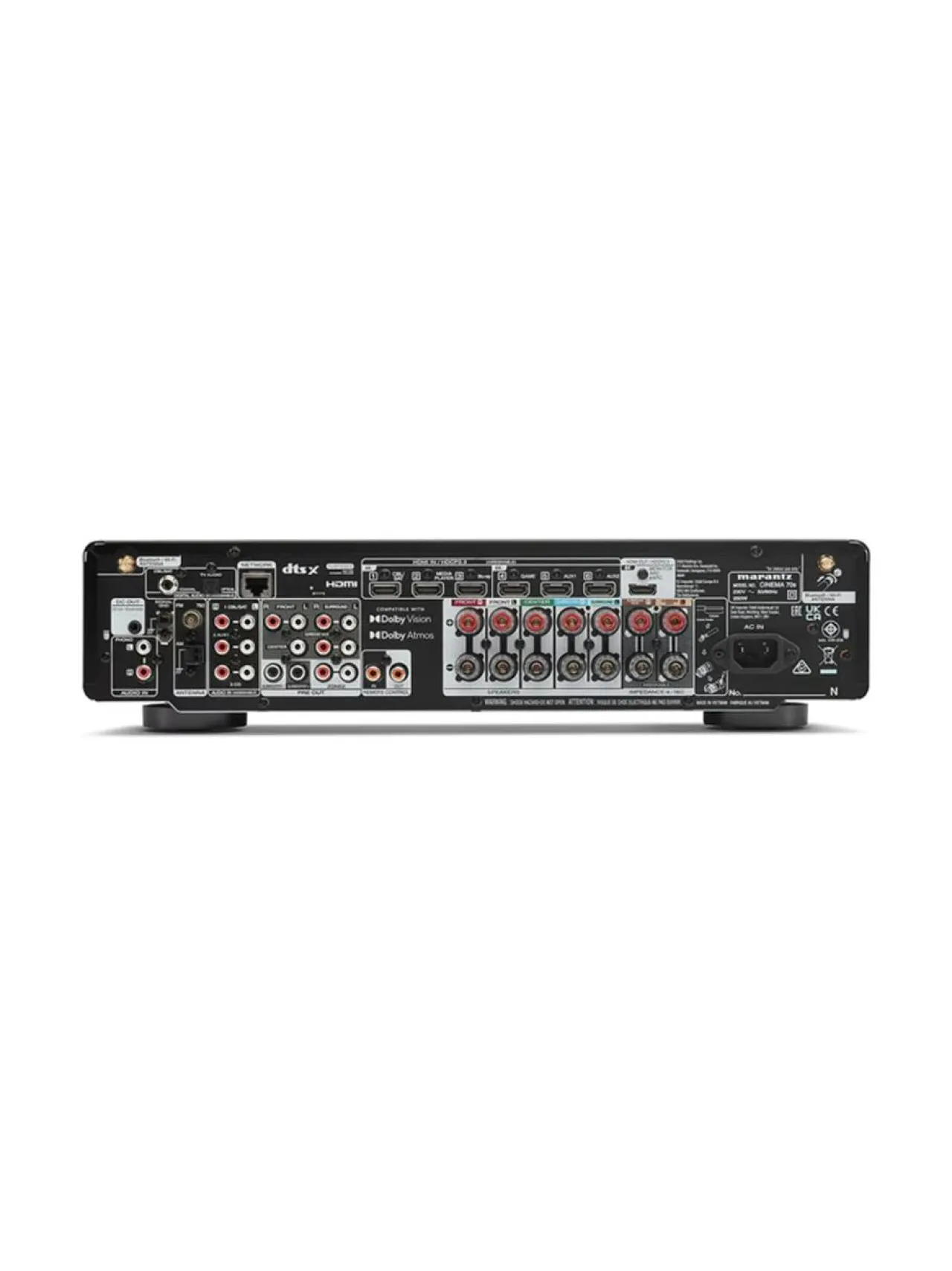 Audio<Marantz Cinema 70s AV-viritinvahvistin, hopeakulta