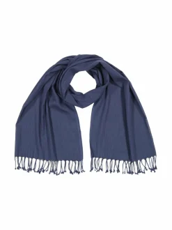 Huivit & Kaulaliinat<CONSTRUE Marcel-pellavahuivi INDIGO BLUE TWOTONE