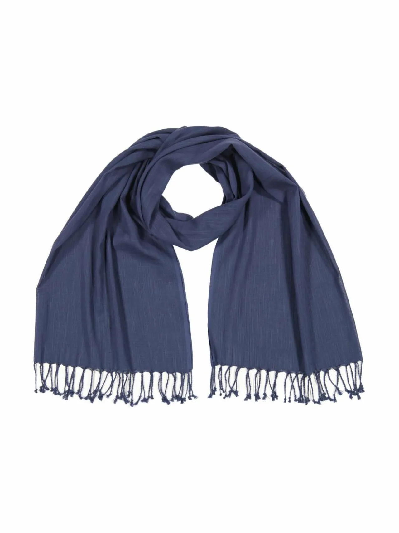 Huivit & Kaulaliinat<CONSTRUE Marcel-pellavahuivi INDIGO BLUE TWOTONE