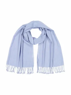 Huivit & Kaulaliinat<CONSTRUE Marcel-pellavahuivi SOFT BLUE TWO TONE