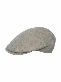 Hatut & Pipot<CONSTRUE Marde_Coa -pellavalakki 506.62 BEIGE HERRINGBONE