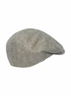 Hatut & Pipot<CONSTRUE Marde_Coa -pellavalakki 506.62 BEIGE HERRINGBONE