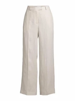 Housut<ESSENTIALS by Stockmann Marianne-housut BEIGE