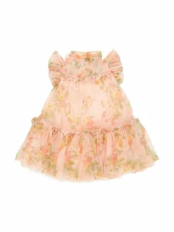 Mekot & Hameet<Angel's Face Marigold Primrose -mekko PEACH