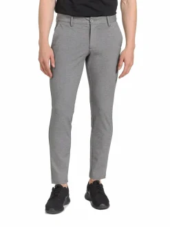 Housut<Only & Sons Mark Jersey -chinot MEDIUM GREY MELANGE