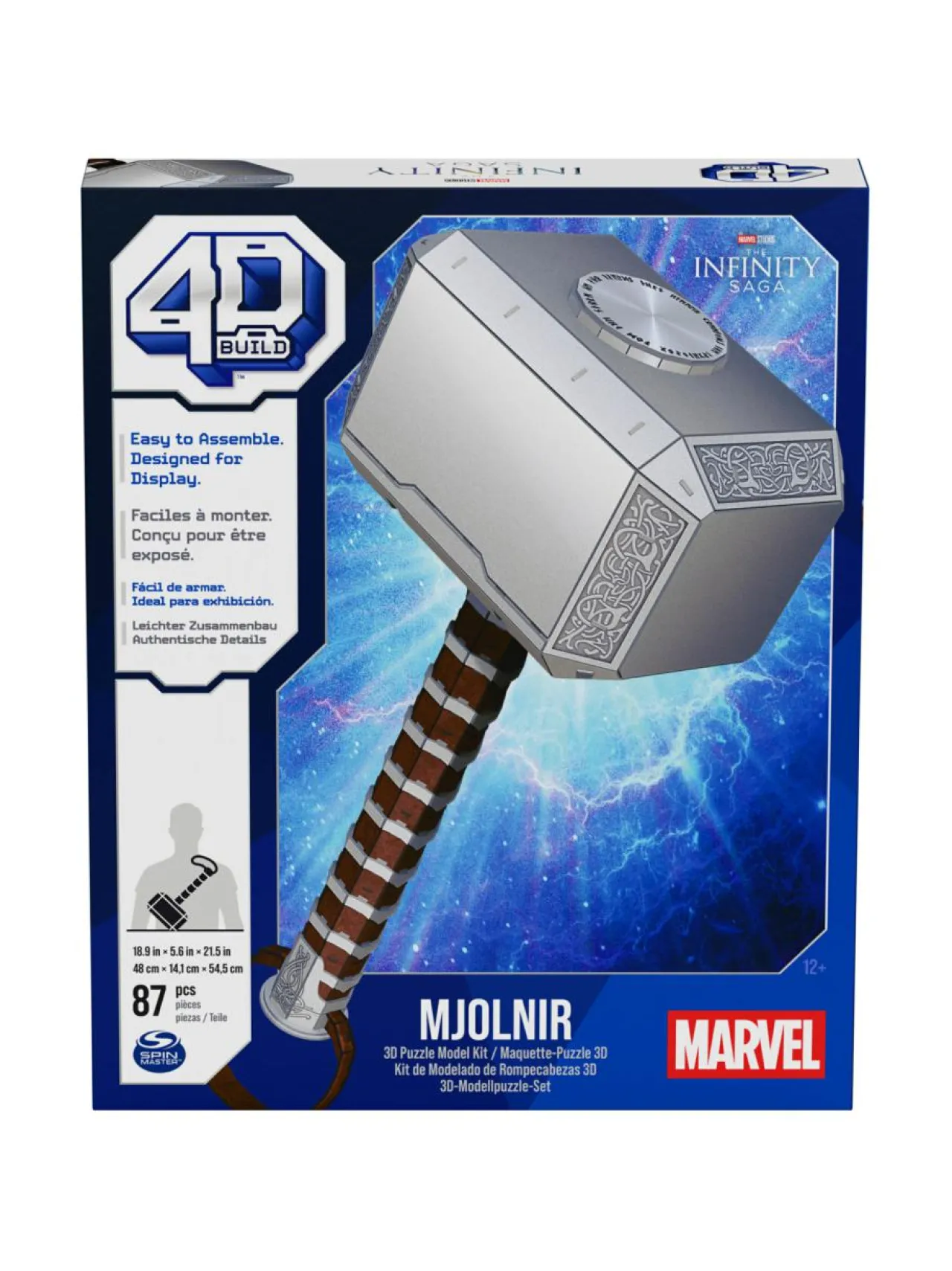 MARVEL 4D-palapeli Thorin vasara^ Pelit