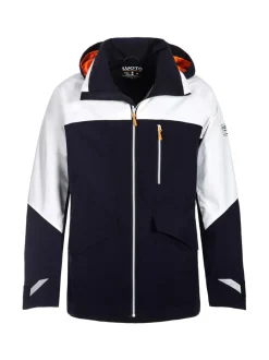 Urheilutakit<Luoto MASTO Miesten veneilytakki WHITE & NAVY