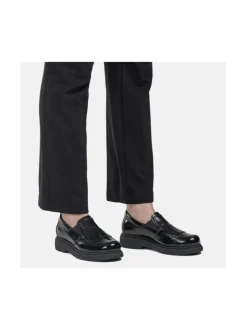Kävelykengät & Loaferit<Pomar MATARA Naisten loaferit BLACK LACK/BLACK SOLE