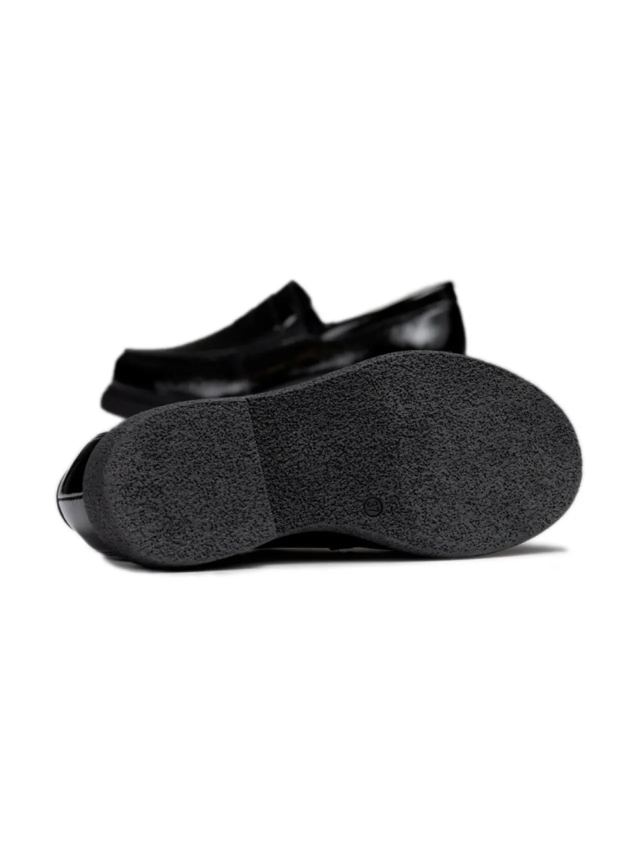 Kävelykengät & Loaferit<Pomar MATARA Naisten loaferit BLACK LACK/BLACK SOLE