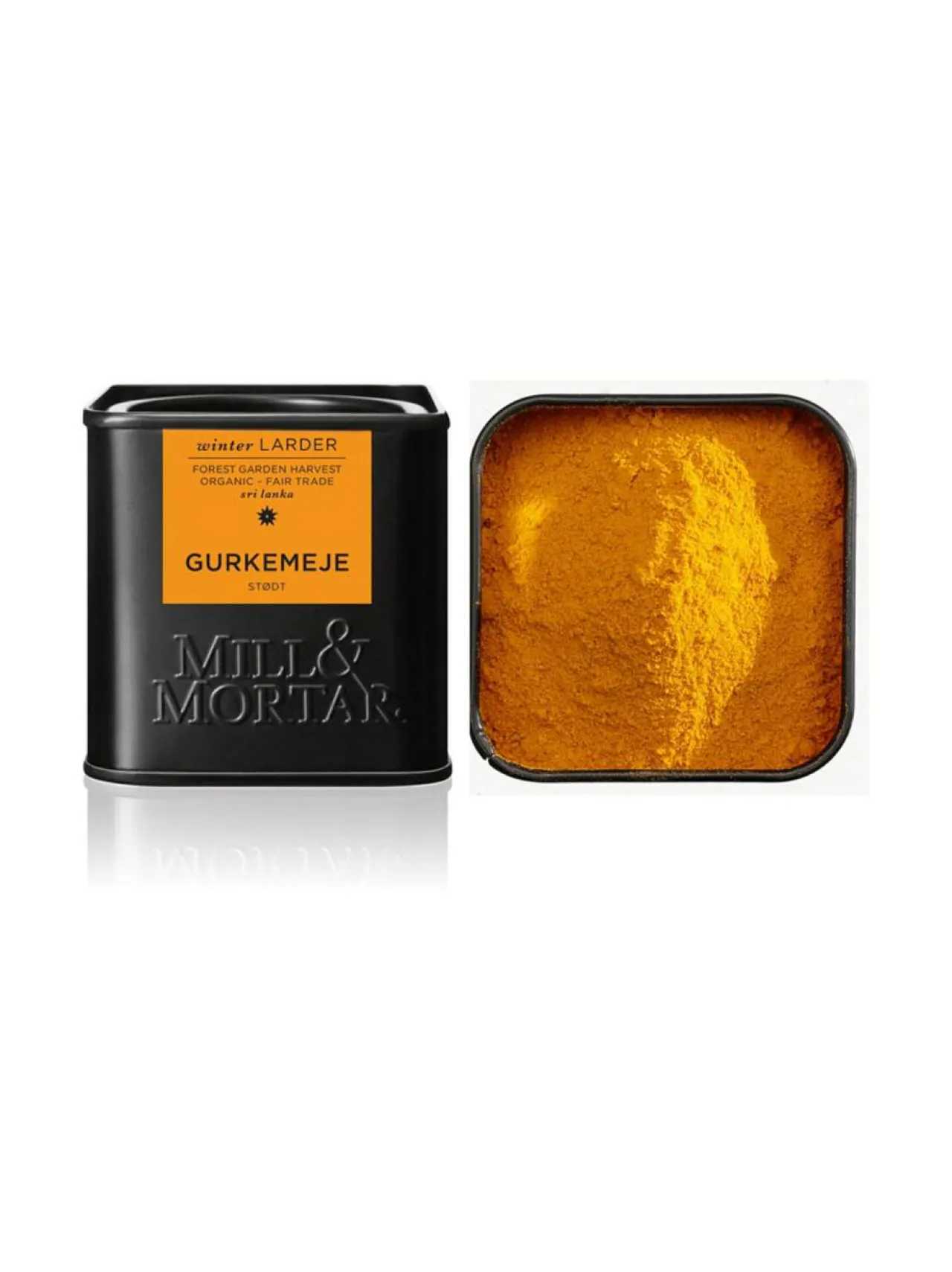 Öljyt & Mausteet<Mill & Mortar Mauste Kurkuma Luomu 50g