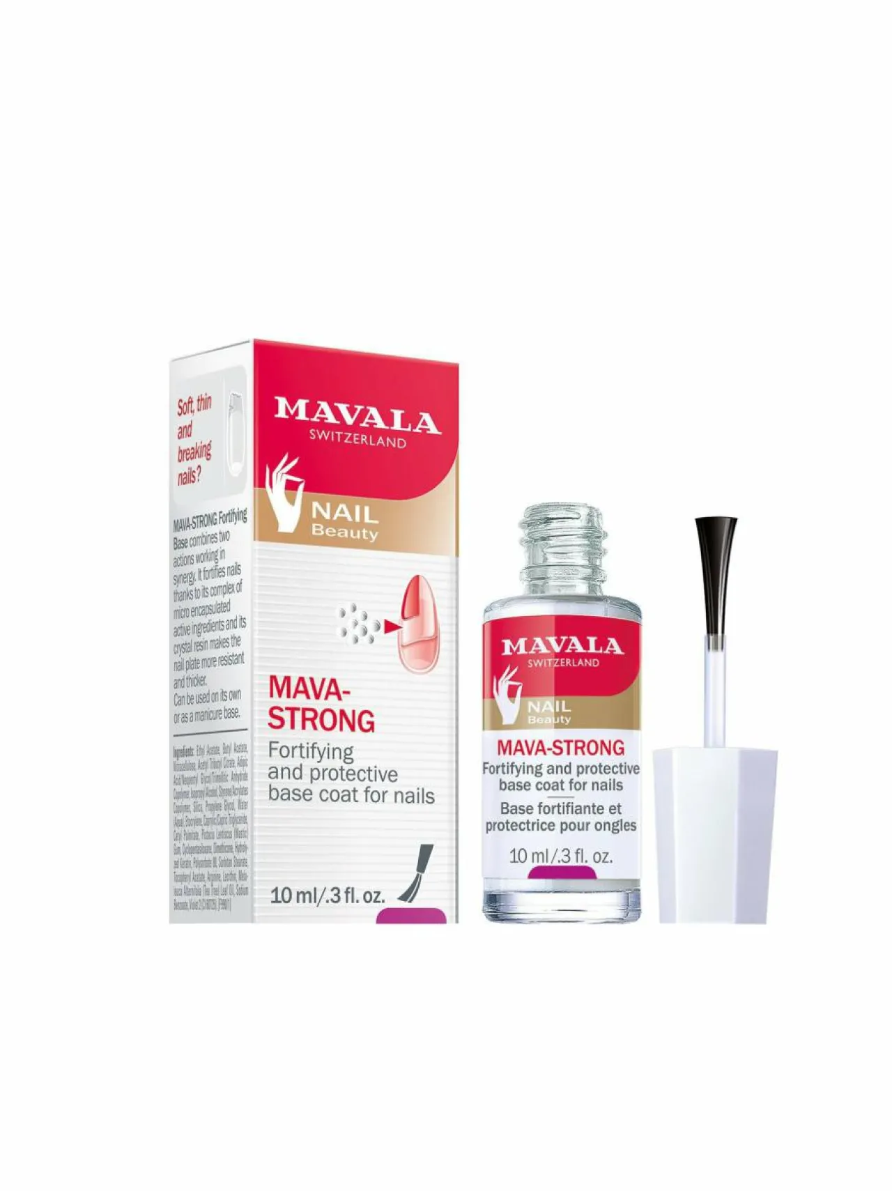Mavala Mava-Strong -aluslakka 10 ml^ Kynnet