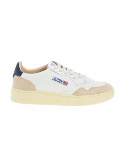 Urheilujalkineet|Tennarit & Sneakerit<AUTRY Medalist Low -sneakerit LS28 LEAT/SUEDE WHT/BLUE