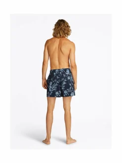 Uimahousut<Tommy Hilfiger Medium Drawstring Print -uimashortsit 0G0 FLORAL TROPIC AOP DESERT SKY