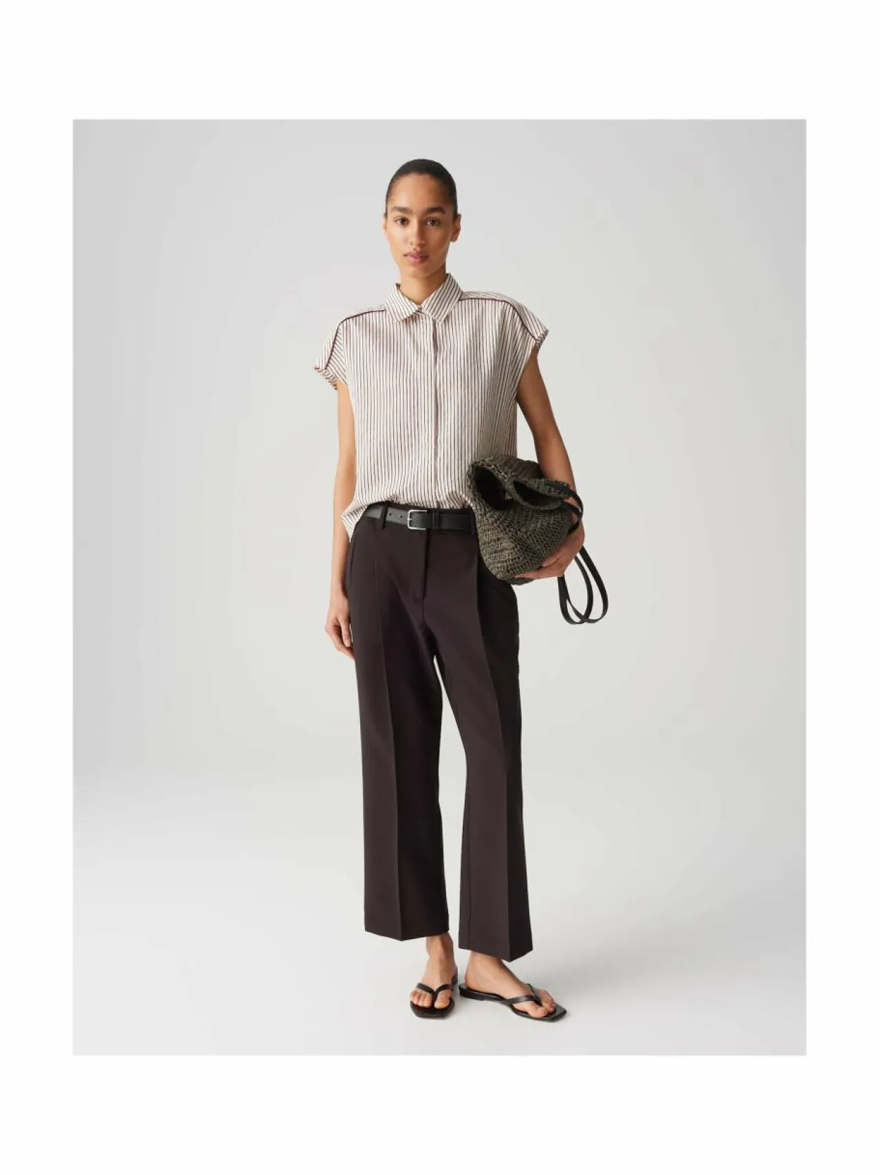 Housut<Opus Meeri City -housut 20024 MIDNIGHT BROWN