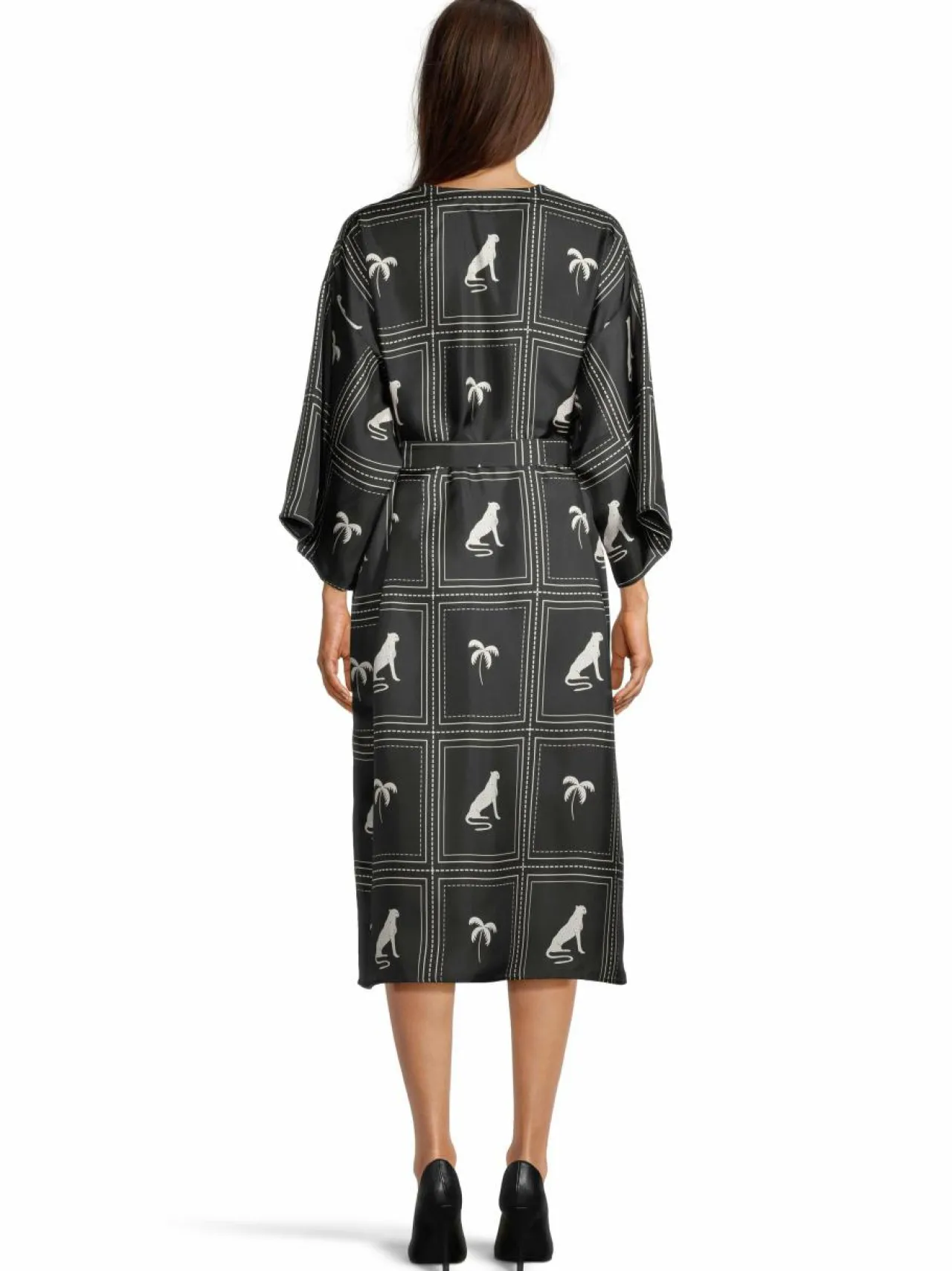 Bleiserit & Jakut<Uhana Memories Robe -kimono RIVIERA
