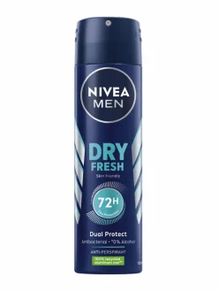 NIVEA MEN Men Dry Fresh Deo Spray -suihkeantiperspirantti 150 ml^ Deodorantit
