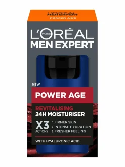 Kasvojenhoito<L'ORÉAL MEN EXPERT Men Expert Power Age Revitalising Moisturiser -kosteusvoide