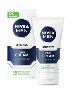 Kasvojenhoito<NIVEA MEN Men Face Cream Sensitive -kasvovoide 75 ml