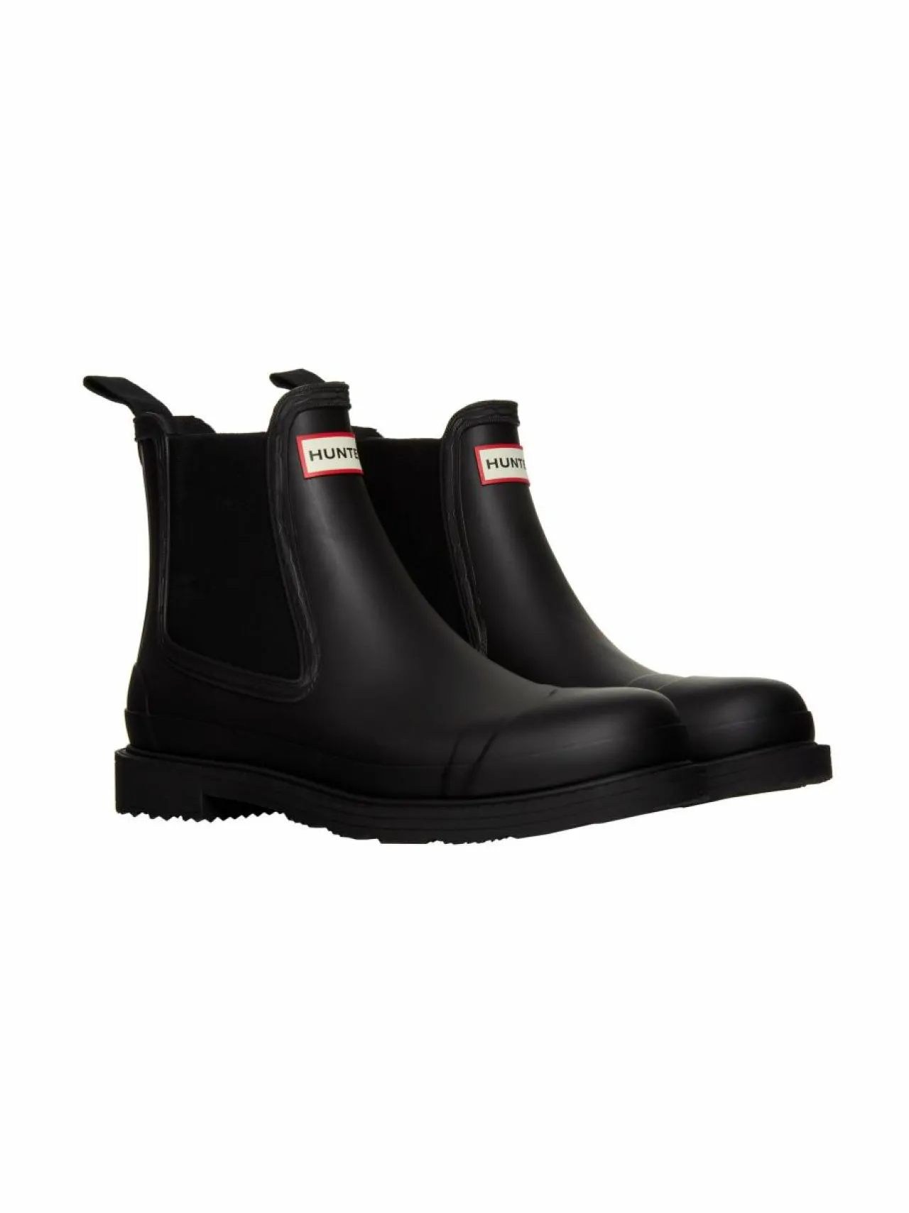 Kumisaappaat<Hunter Men's Commando Chelsea -kumisaappaat BLK BLACK