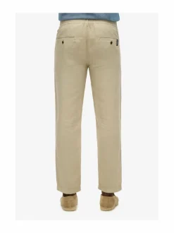 Superdry Merchant Linen -pellavahousut^ Housut