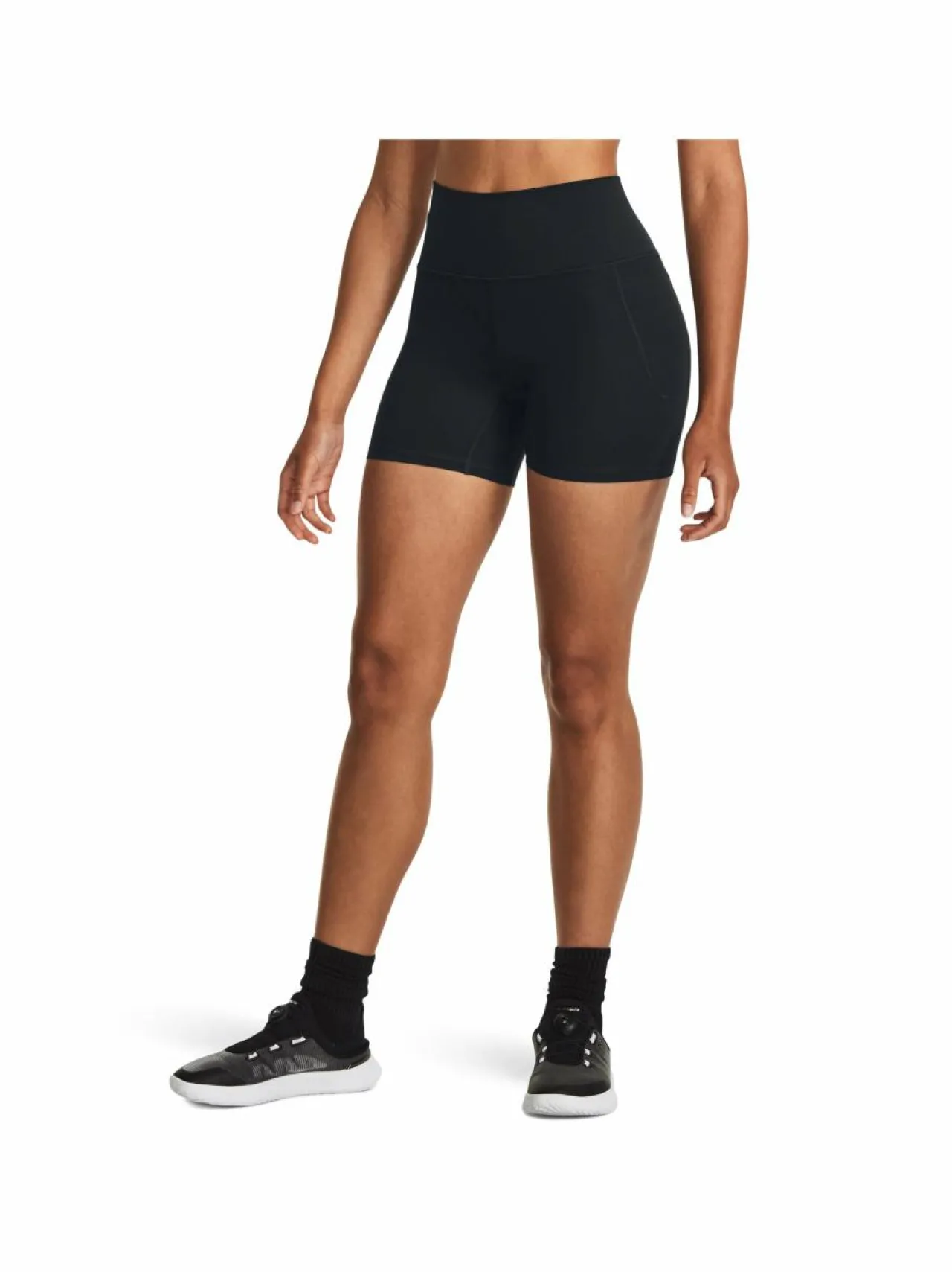 Urheiluhousut & Treenitrikoot<Under Armour Meridian Middy -treenishortsit 001 BLACK