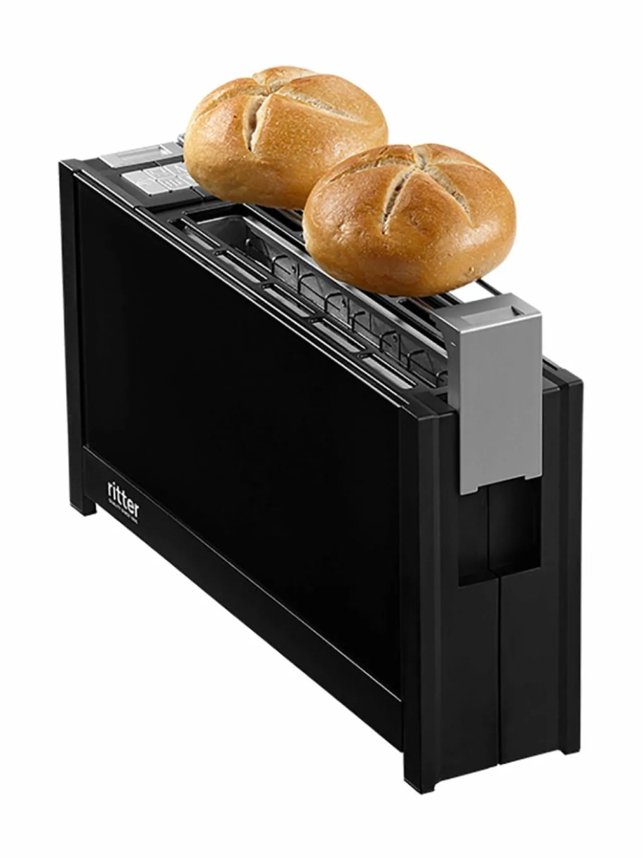 Leivänpaahtimet<Ritter Merido 5 -leivänpaahdin BLACK