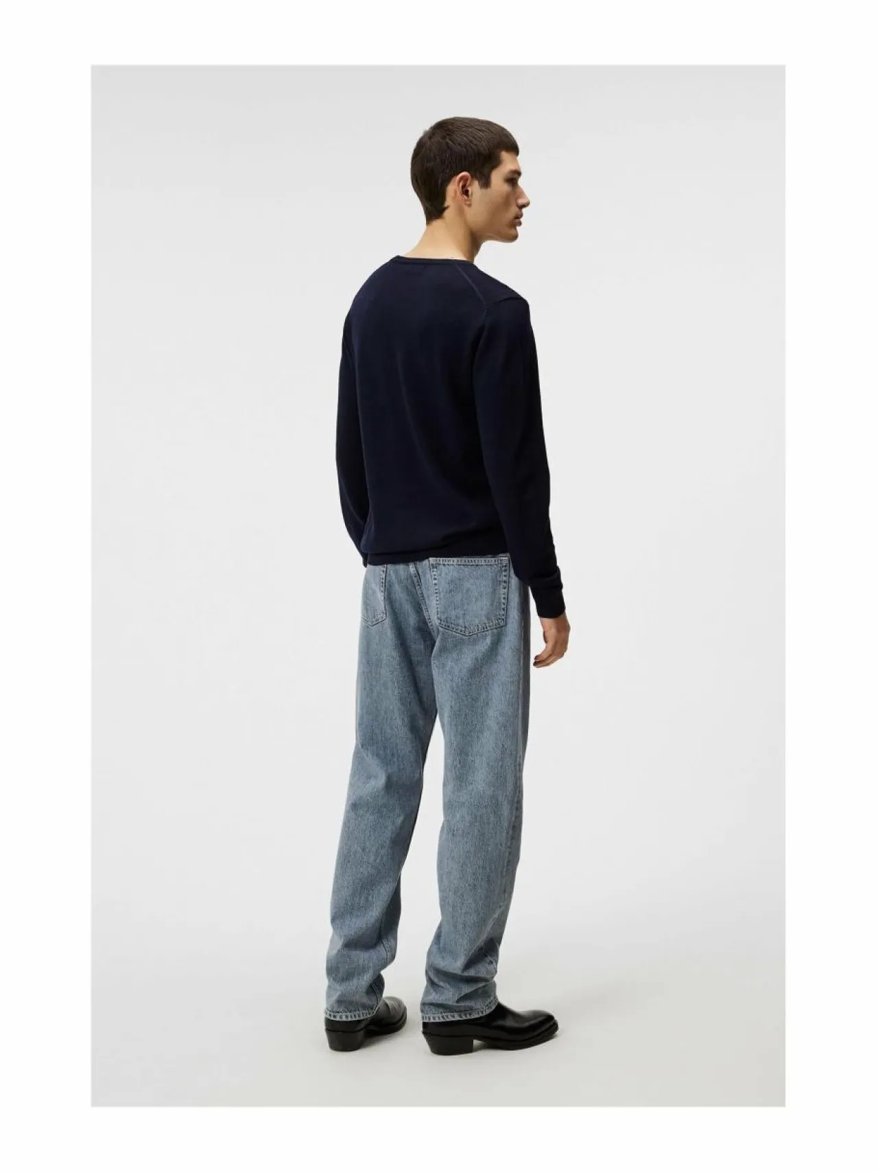 Neuleet<J.Lindeberg Merinoneule 6693 NAVY