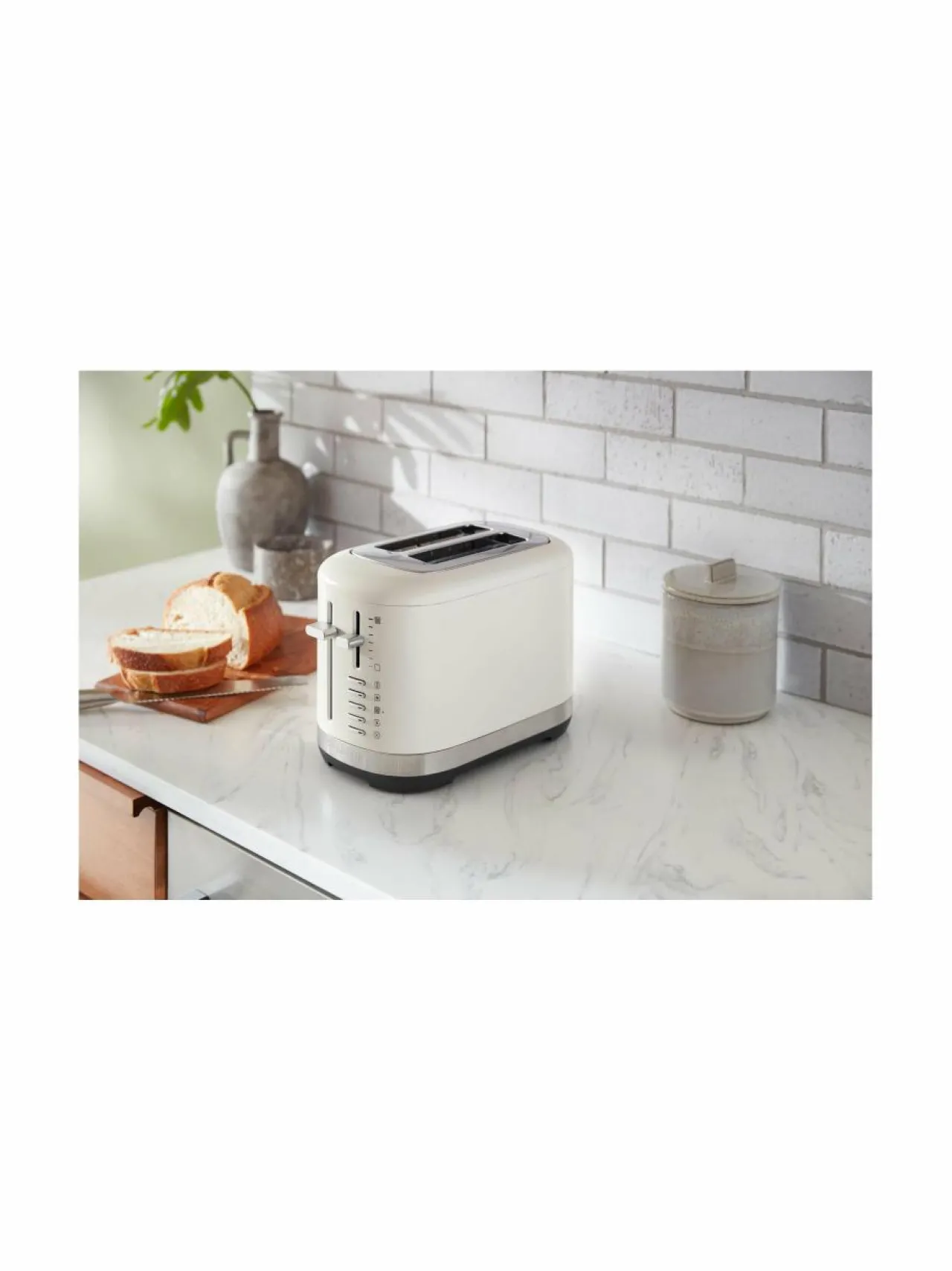 Leivänpaahtimet<KitchenAid Metal- leivänpaahdin 2 palalle PORCELAIN